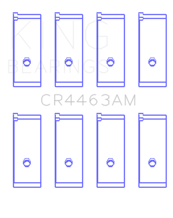 King Engine Bearings Honda Civic 1438Cc (Size +0.25mm) Connecting Rod Bearing Set