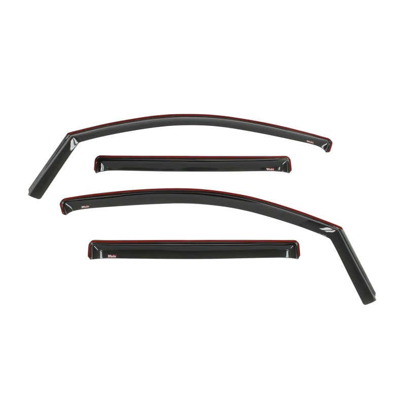 Déflecteur d'air Westin 2016-2018 Nissan Titan XD/Titan Wade 4 pièces - Fumé