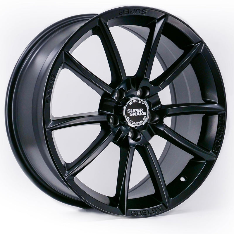 Ford Mustang Shelby Wheels 19 x 9.5 5x114.3 Set of 4 Matte Black