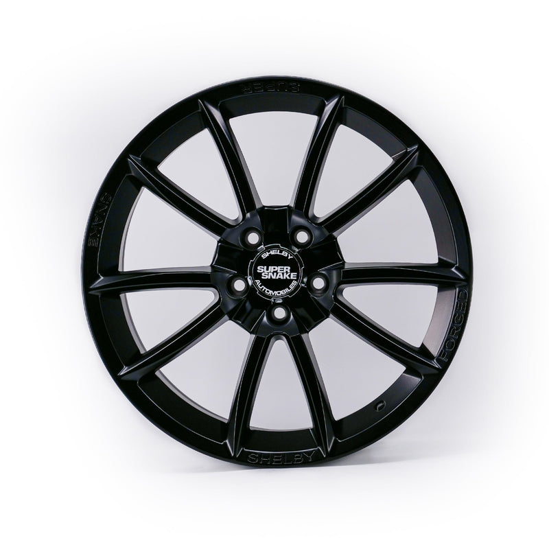 Ford Mustang Shelby Wheels 19 x 9.5 5x114.3 Set of 4 Matte Black