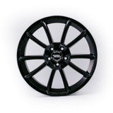 19 x 8.5 5x114.3 1pc Matte Black Wheels For Ford Mustang Shelby