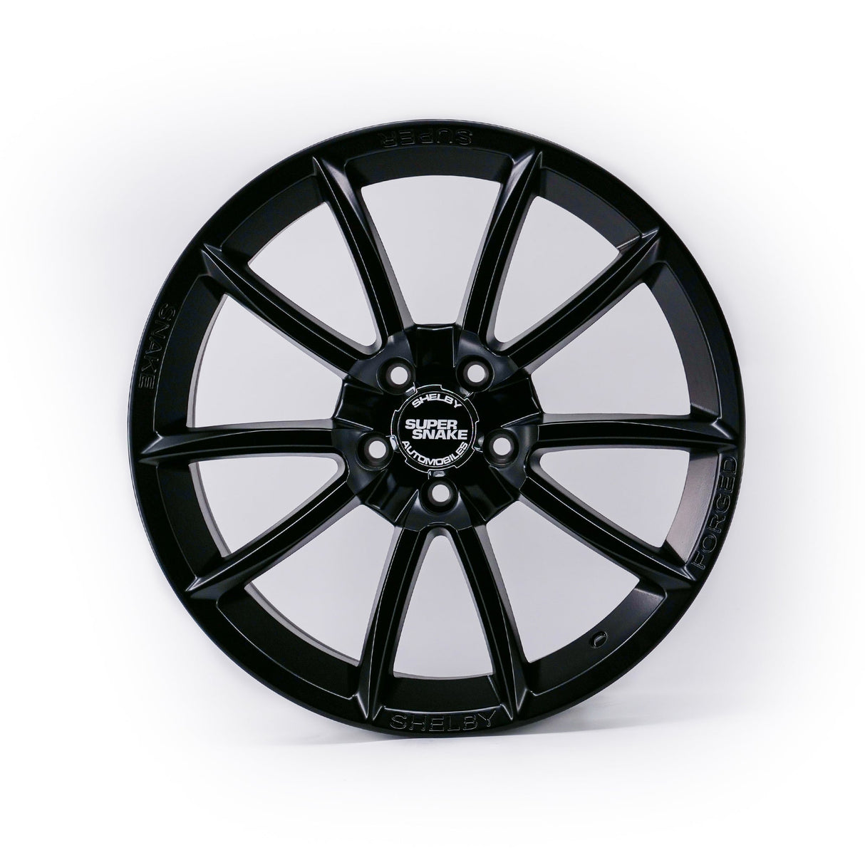 19 x 9.5 5x114.3 1pc Matte Black Wheels For Ford Mustang Shelby