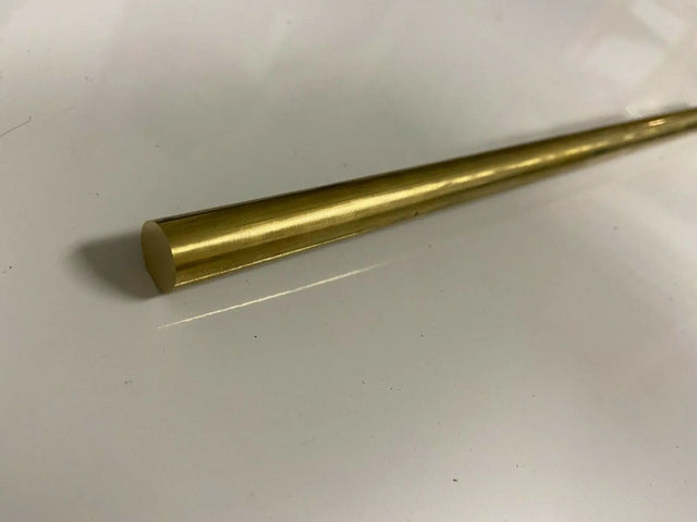 (1) 1/2" C360 BRASS SOLID ROUND ROD 36" long New Lathe Bar Stock 1/2 Hard USA