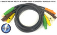 CAMLOCK - 15 FT 5 WIRE SET 300 AMP 480 VOLT M/F SERIES 16 HUBBELL 2/0 600V SC AC/DC WIRE AND SUPPLY