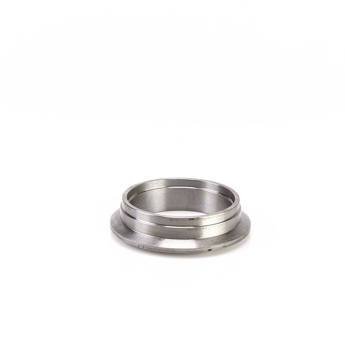 Mild Steel S400 4" / 3.5" Weld On Down Tube V Band Flange Kit.