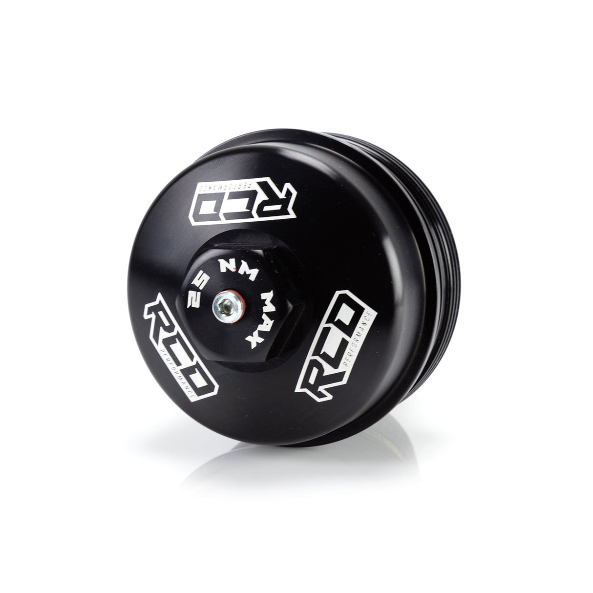 6.0L / 6.4L Ford Power Stroke Billet Aluminum Oil Filter Cap / Lower Fuel Filter Cap