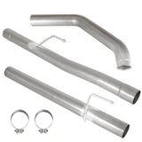 TruckTok 2014-2018 3.0L Dodge Ram 1500 3" Ecodiesel DPF Delete Race Pipe Exhaust TruckTok