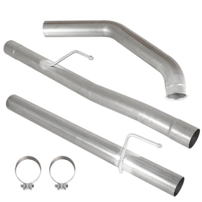 TruckTok 2014-2018 3.0L Dodge Ram 1500 3" Ecodiesel DPF Delete Race Pipe Exhaust TruckTok