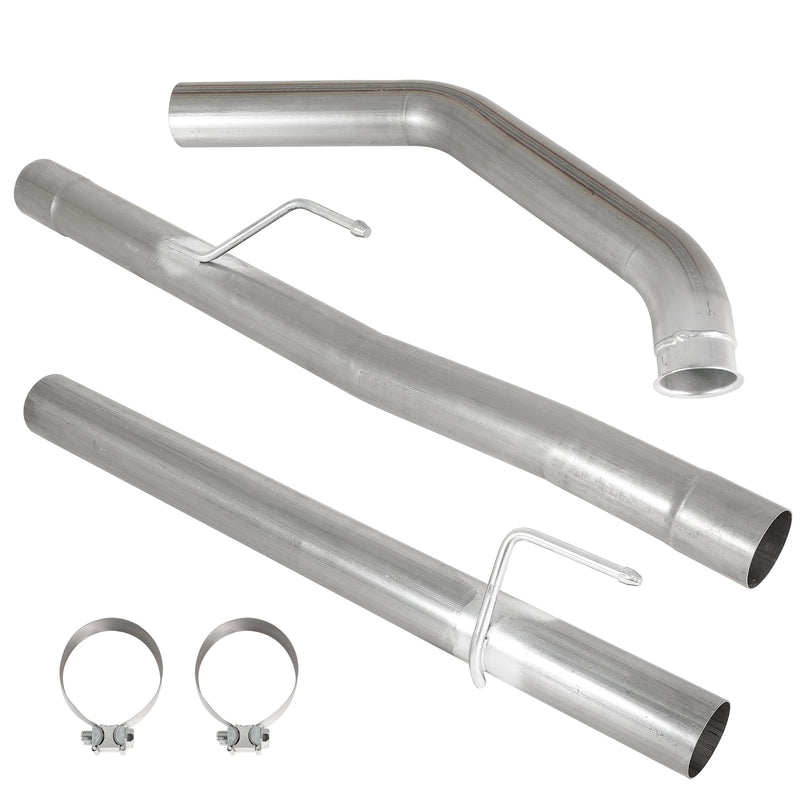 TruckTok 2014-2018 3.0L Dodge Ram 1500 3" Ecodiesel DPF Delete Race Pipe Exhaust