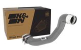 Tuyau de charge K&amp;N 23-24 GM Colorado/Canyon 2,7 L L4 - Tube en aluminium - Gris bronze