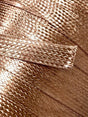 75 FEET 3/4" BRAIDED GROUND STRAP GROUNDING Bare Copper Flat Braid MADE IN USA ACDC