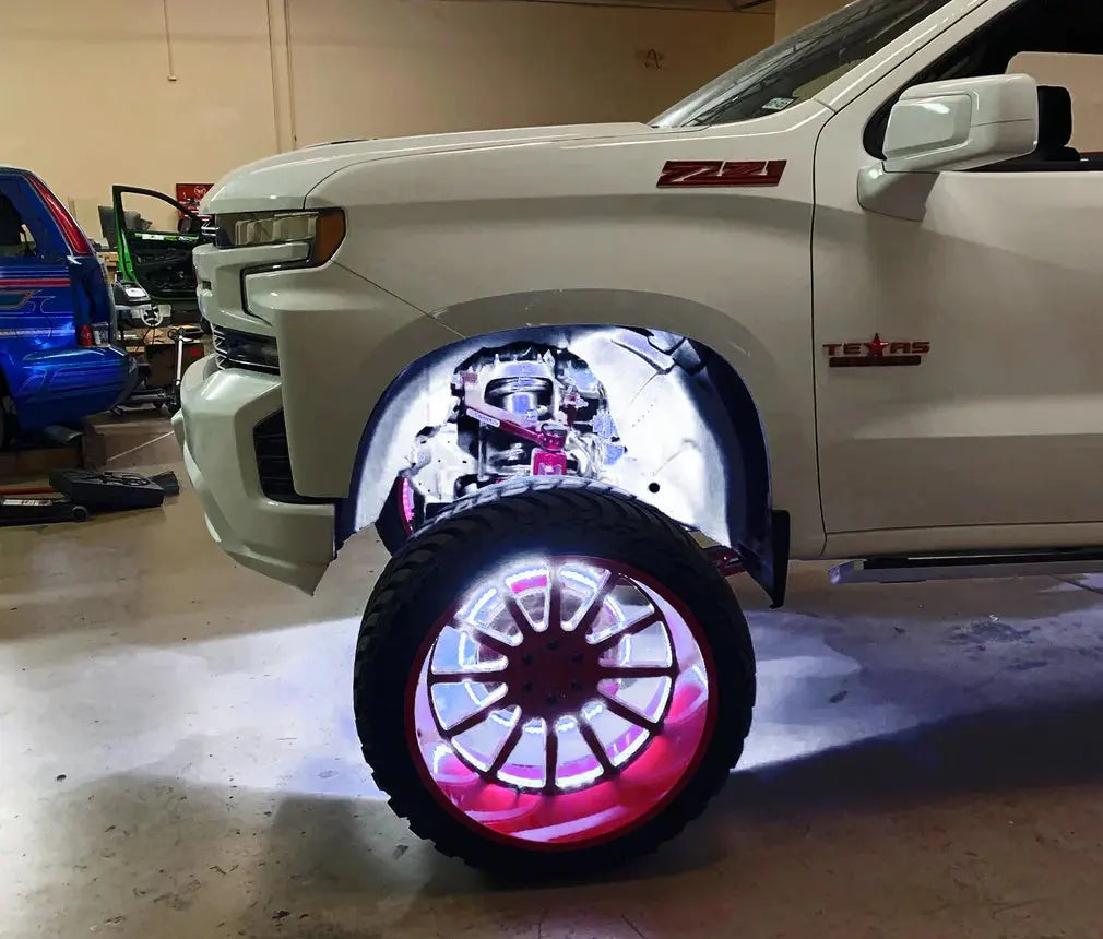 ORACLE LIGHTING WHITE UNDERBODY WHEEL WELL ROCK LIGHT KIT - 4 PIECE oracle
