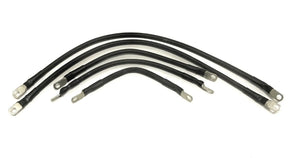 Club Car Precedent Golf Cart Battery Cable Set 4 Gauge 8 VOLT 2004 & UP USA MADE AC DC WIRE AND SUPPLY