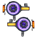Oracle Lighting Oculus COLORSHIFT BI-LED Projector Headlights I '21- Current Ford Bronco
