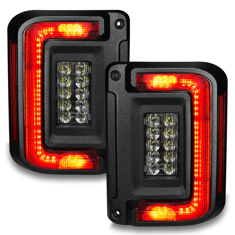 Oracle Lighting Flush Mount LED Tail Lights | '07-'18 JK Wrangler