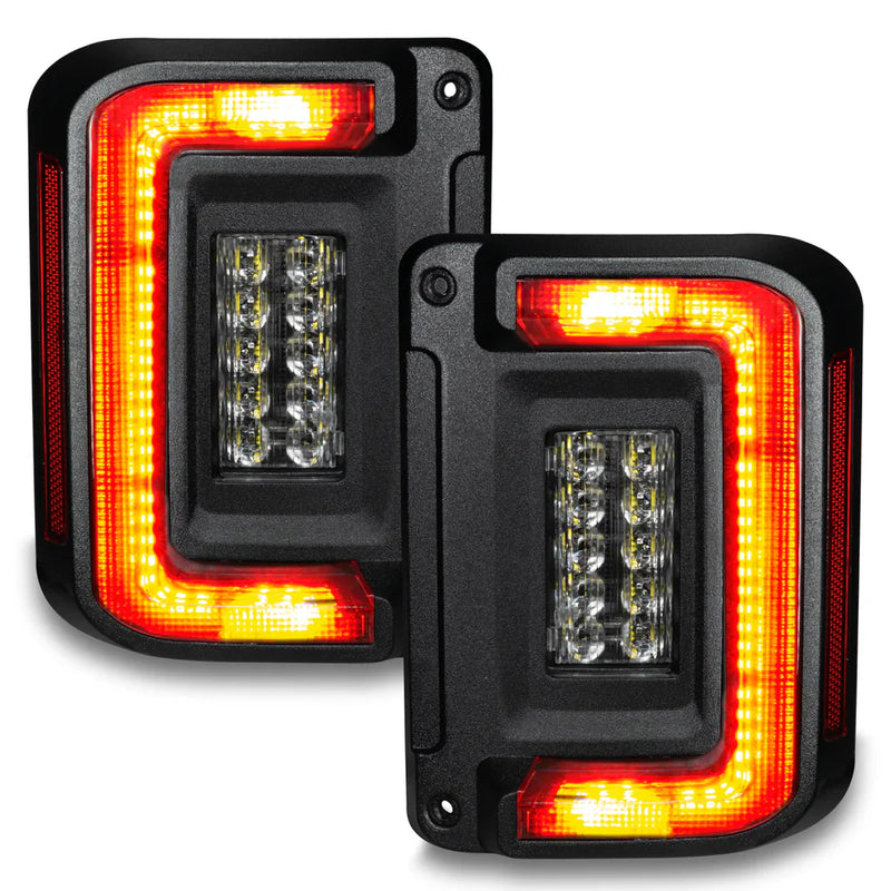 Oracle Lighting Flush Mount LED Tail Lights | '07-'18 JK Wrangler
