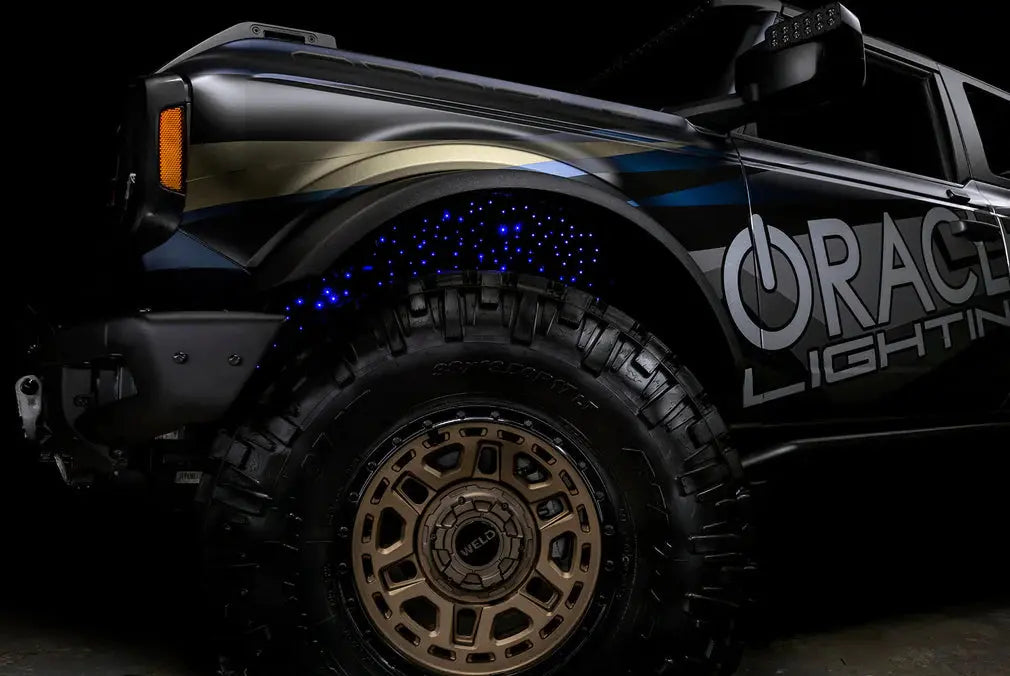 ORACLE LIGHTING FIBER OPTIC WHEEL LINER COLORSHIFT RGB+W KIT - 40W LED/ 600 FIBERS oracle