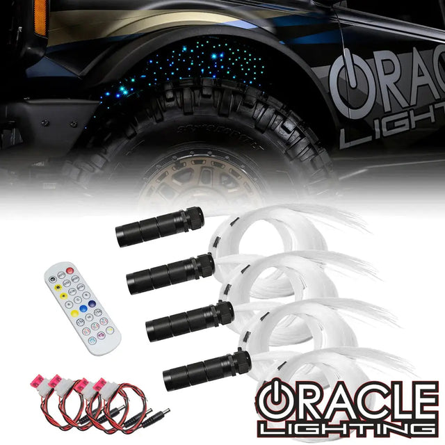 ORACLE LIGHTING FIBER OPTIC WHEEL LINER COLORSHIFT RGB+W KIT - 40W LED/ 600 FIBERS oracle