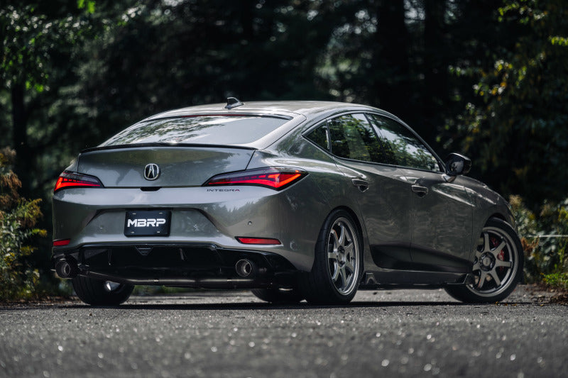 Échappement arrière Cat-Back MBRP 22-24 Honda Civic SI 1,5 L T304 SS 3 pouces 2,5 pouces double division arrière avec embouts CF