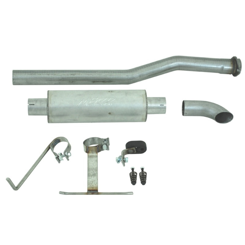 MBRP 98-11 Ford Ranger 3.0/4.0L Cat Back Single Side Turn Down Aluminized Exhaust