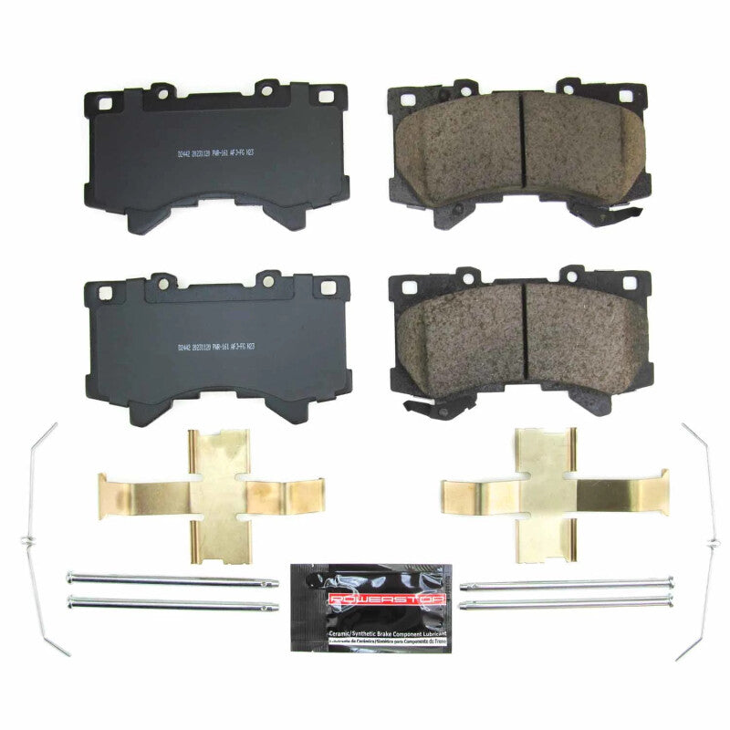 Plaquettes de frein avant Power Stop 2022 Lexus LX600 Z23 Evo Sport avec matériel