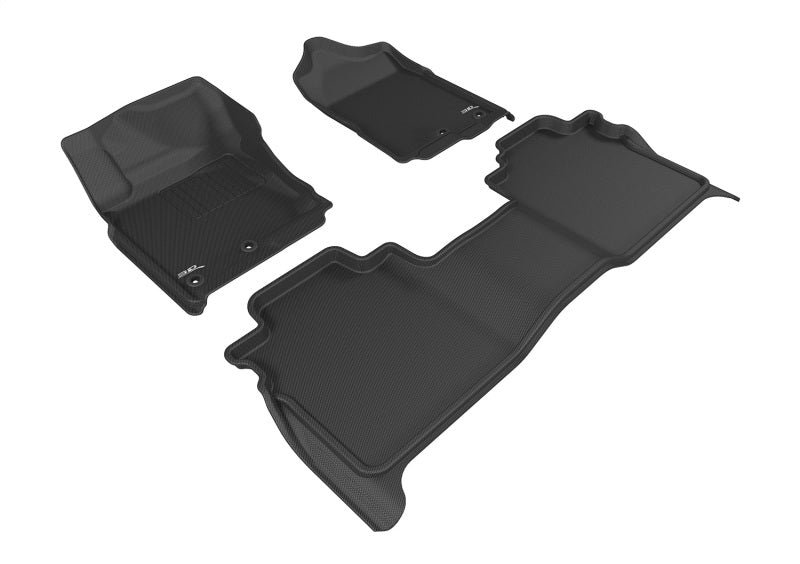 3D Maxpider 16-24 Nissan Titan Crew Cab Kagu Black R1 R2 (avec boîte de rangement)