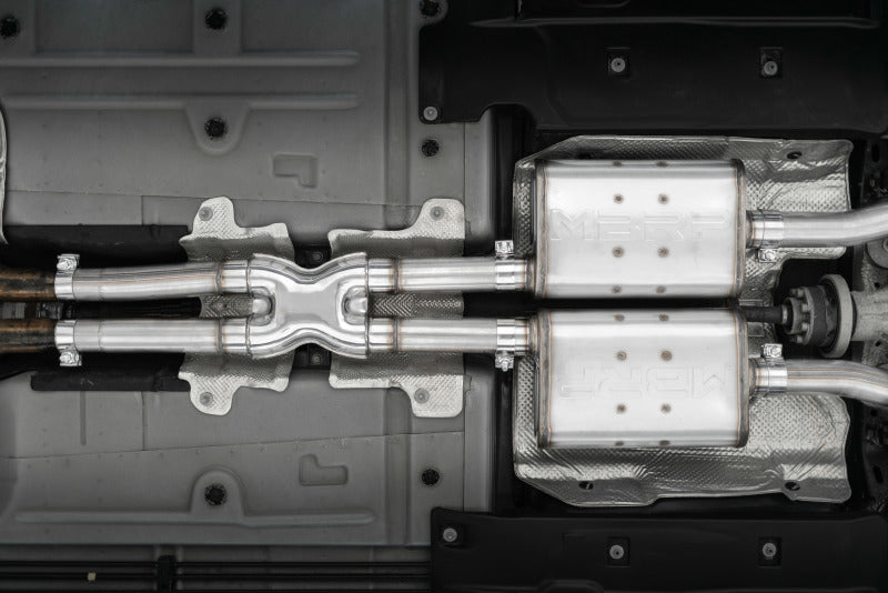 Échappement Catback aluminisé MBRP 15-21 Dodge Challenger 3,6 L