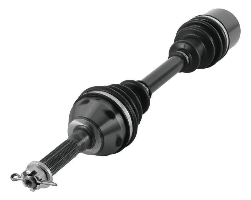 QuadBoss 11-12 Polaris Sportsman 400 HO (02) Front Left Side Rugged Axle