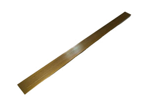 (1) 1/4" x 1" C360 BRASS FLAT BAR 12" long Solid .250" Mill Stock H02 USA