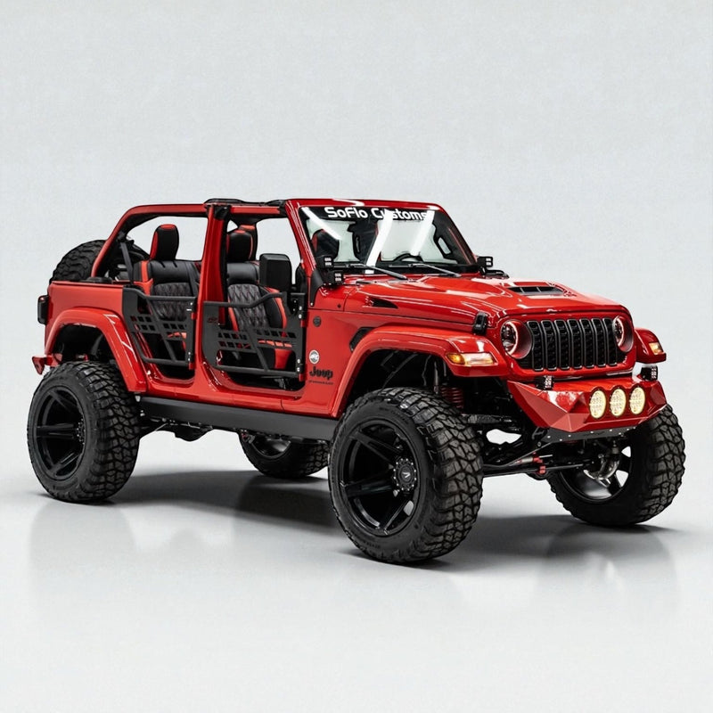 Jeep Wrangler Pipe Doors 2018-2026