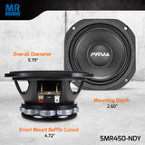 PRV 5MR450-NDY Midrange PRV Audio