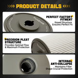 Trucktok 2019-2024 6.7L Dodge Ram Fuel Water Separator Filter Replaces 68436631AA TruckTok