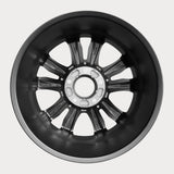 20x8.5 5x150 Black Machine Face 4 pcs Wheels For Lexus LX