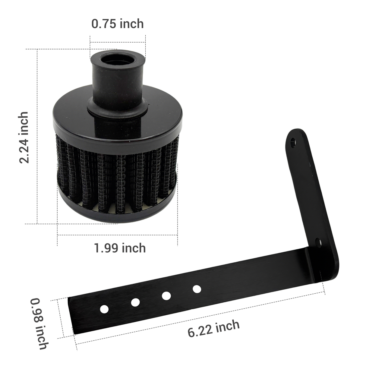 Trucktok 2011-2021 Ford 2.7L 3.5L 5.0L F150 Raptor Expedition Oil Catch Can Separator Kit TruckTok