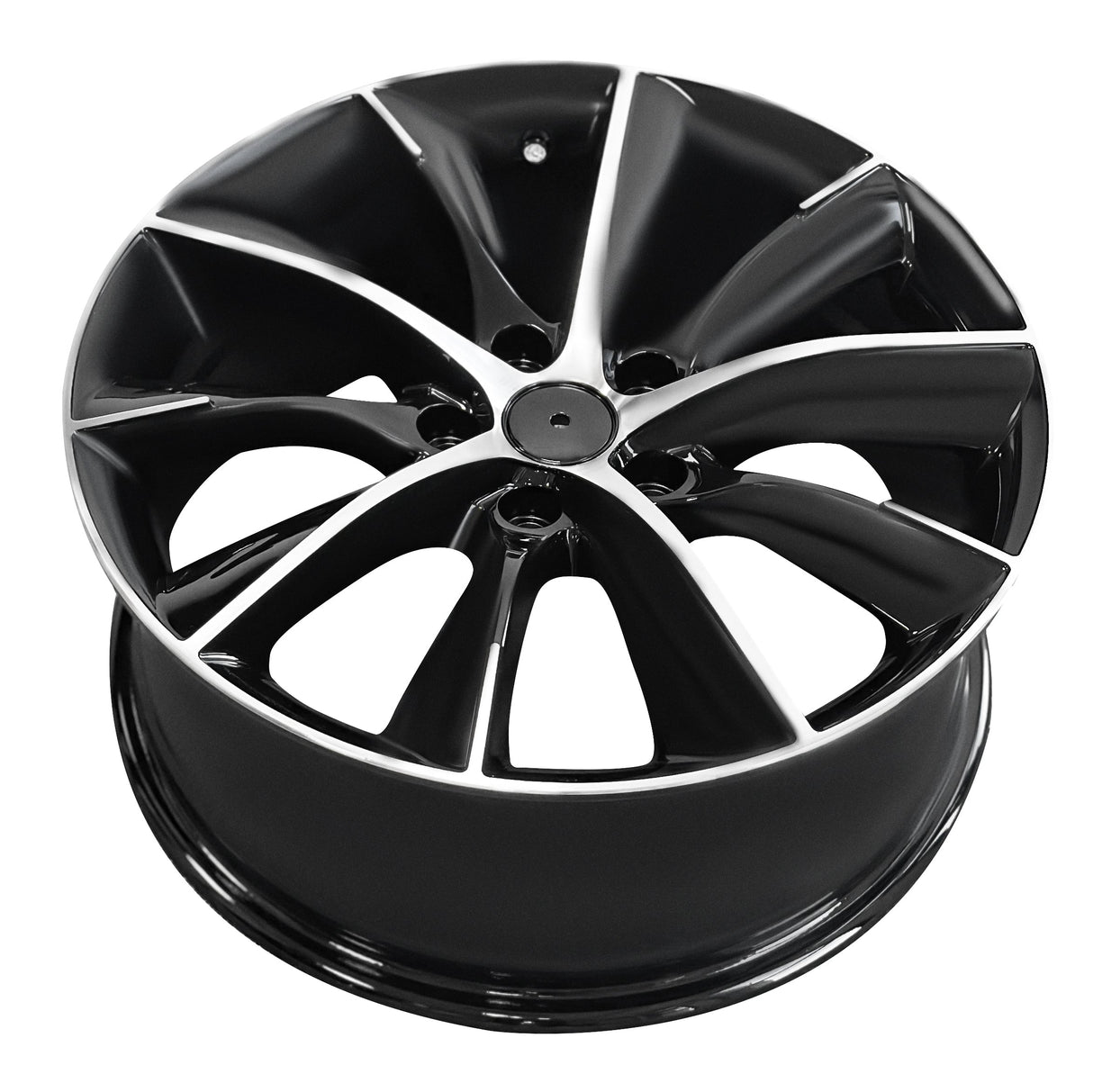 Tesla Wheels 4pcs Model Y 3 Rims 20x7.5" pcd 5x114.3mm Black Machine Face