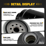 Trucktok 2013-2018 6.7L Dodge Ram Fuel/Water Separator Filter Replaces 68197867AA TruckTok