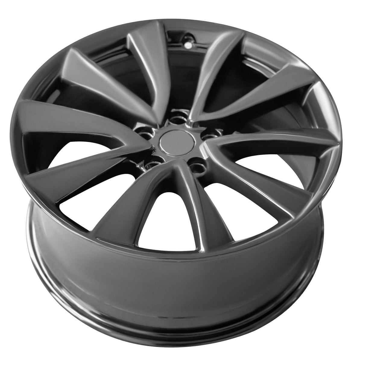 19x8.5" 5x114.3mm Hyper Black 1 pc Wheels For Tesla Wheels Models Y X S 3