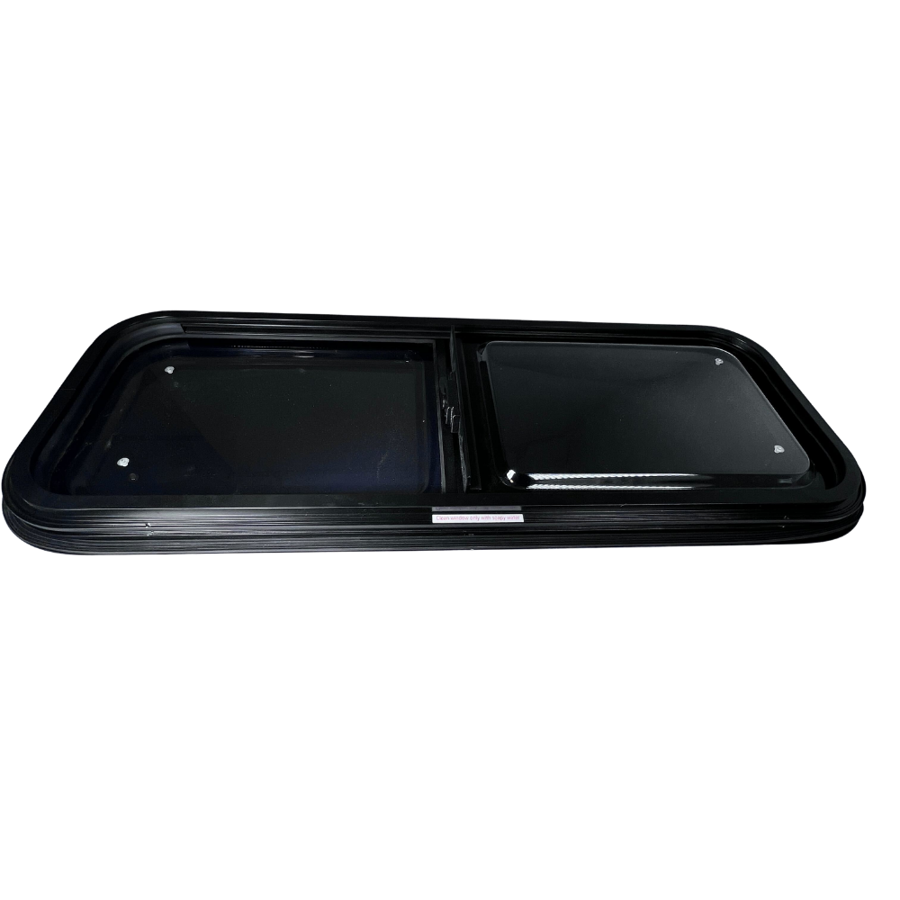 Acrylic Slider Window w/ Clamp Ring (Passenger Side) for Sprinter Van Wideout S&B