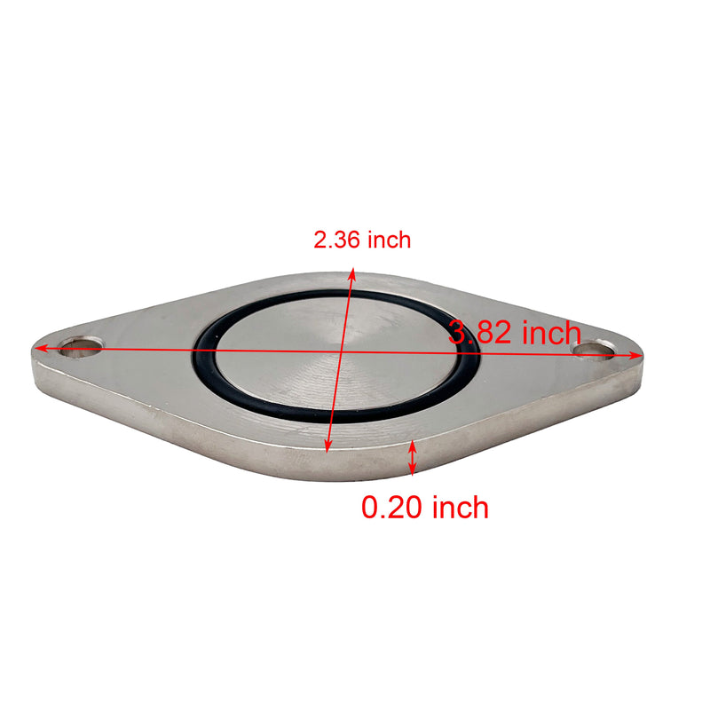 TruckTok 2003-2007 6.0L Ford Powerstroke Diesel EGR Cooler Delete Kit w/Intake Elbow