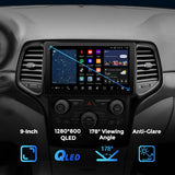 VISION 9” Custom-Fit Car Stereo for Jeep Grand Cherokee with 5” Screen 2014-2020