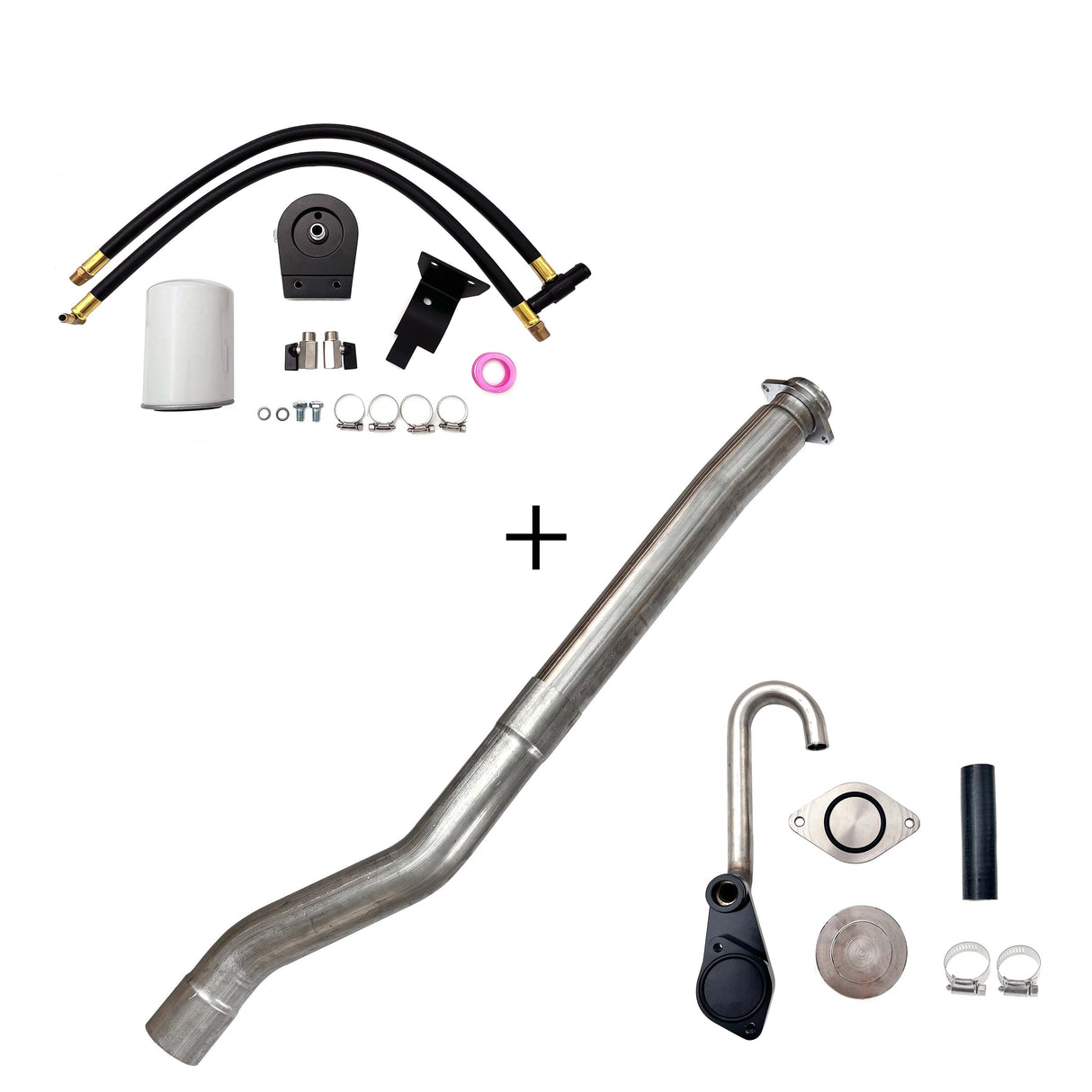 Trucktok 2003-2007 6.0L Ford Powerstroke DPF/EGR/CCV/Up pipe kit TruckTok