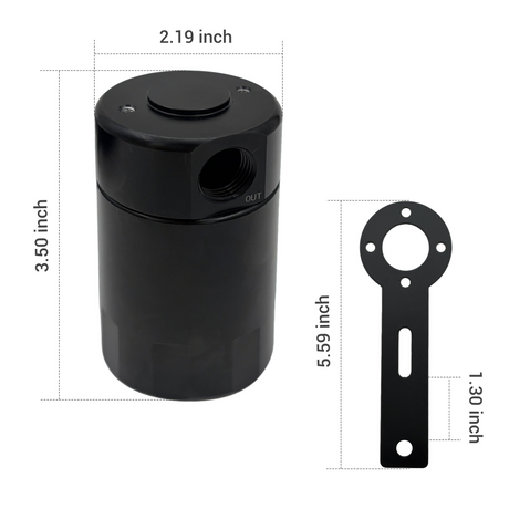 Trucktok 2021-2023 Ram 1500 TRX 6.2L Supercharged Passenger Side Oil Catch Can Kit TruckTok