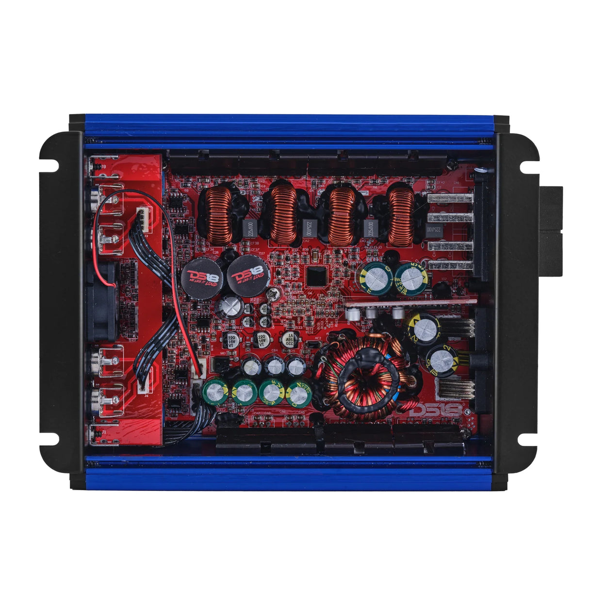 FRP Compact 4-Channel Full-Range Class-D Amplifier
