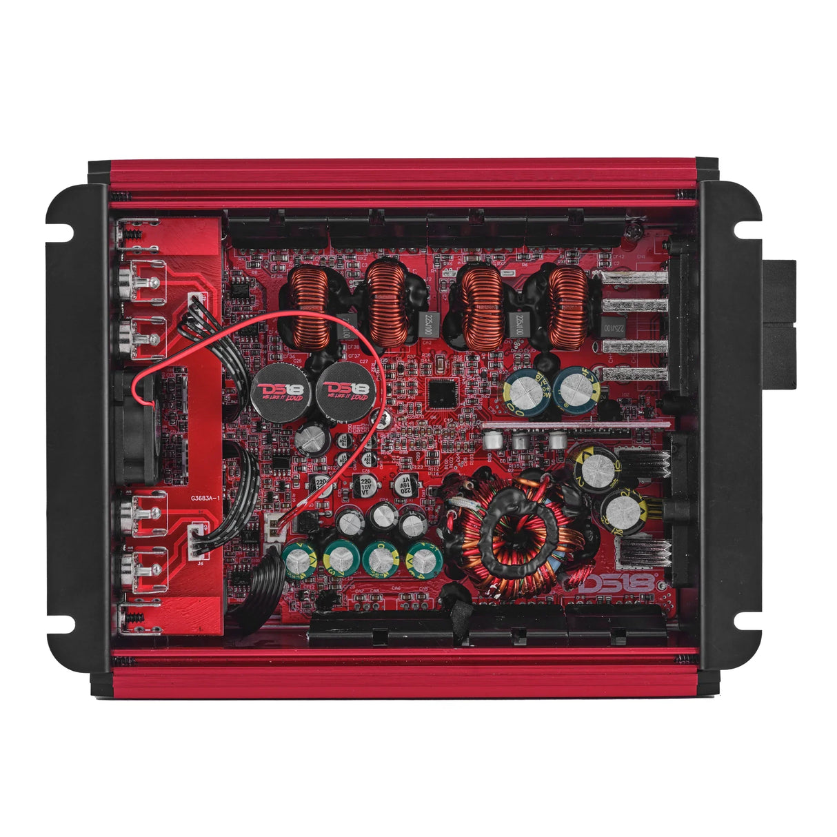 FRP Compact 4-Channel Full-Range Class-D Amplifier
