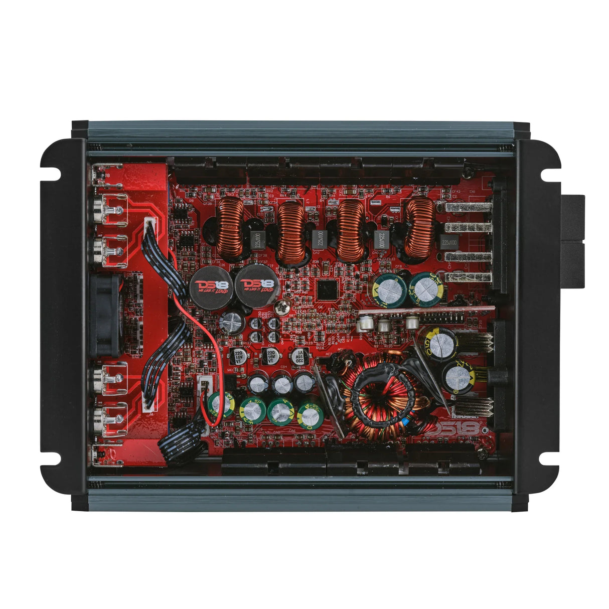 FRP Compact 4-Channel Full-Range Class-D Amplifier