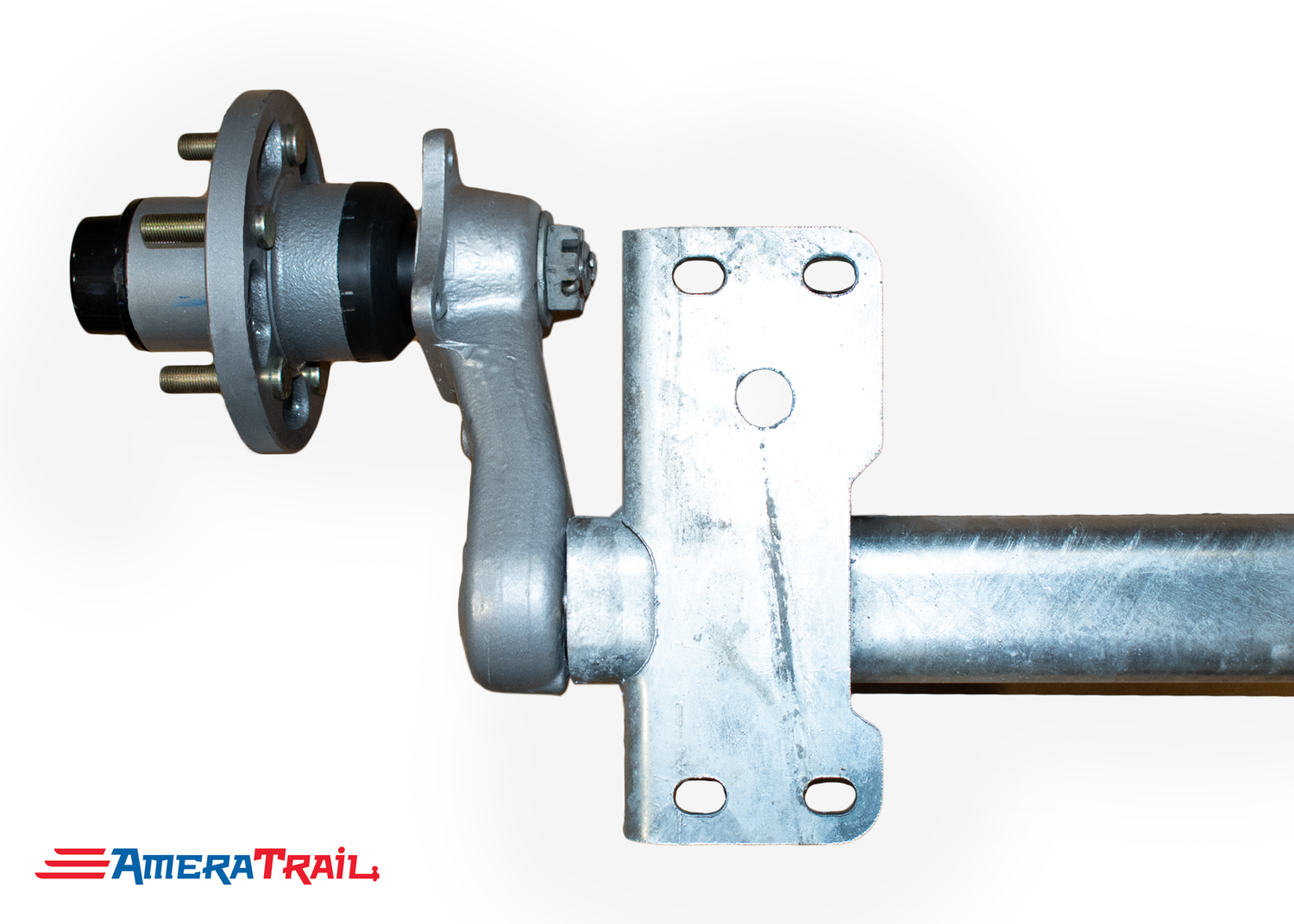 3500 - 3750 lb Torsion Axle w/ Vortex Hubs, V Bend, Available in Multiple Sizes, without brakes.