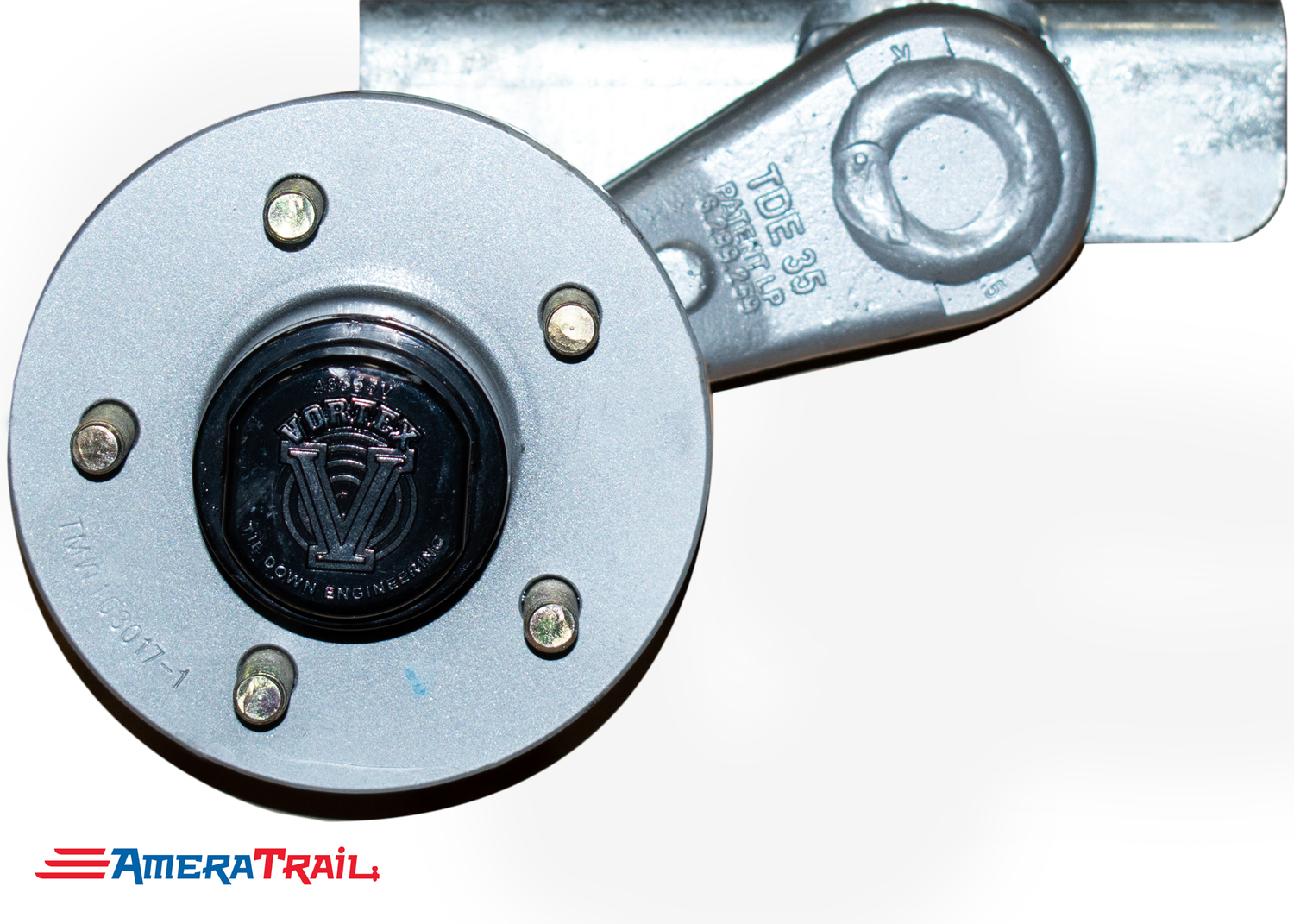 3500 - 3750 lb Torsion Axle w/ Vortex Hubs, V Bend, Available in Multiple Sizes, without brakes.
