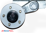 3500 - 3750 lb Torsion Axle w/ Vortex Hubs, V Bend, Available in Multiple Sizes, without brakes.