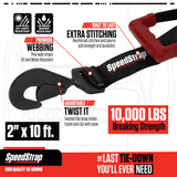 Speedstrap Ultimate Off-Road 2" x 10' Tie Down Kit