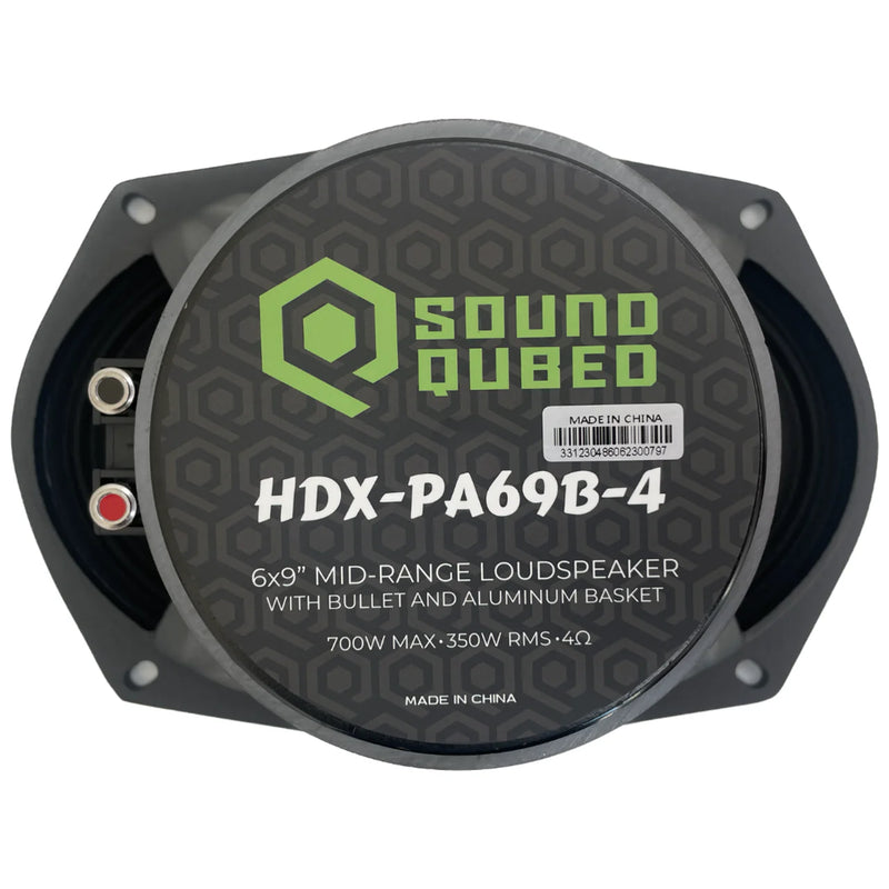 SOUNDQUBED HDX Series Pro Audio 6x9" Speaker (single)